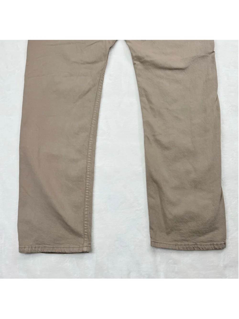 Men's Levi's 505 33x30 Regular Fit Straight Jeans Beige